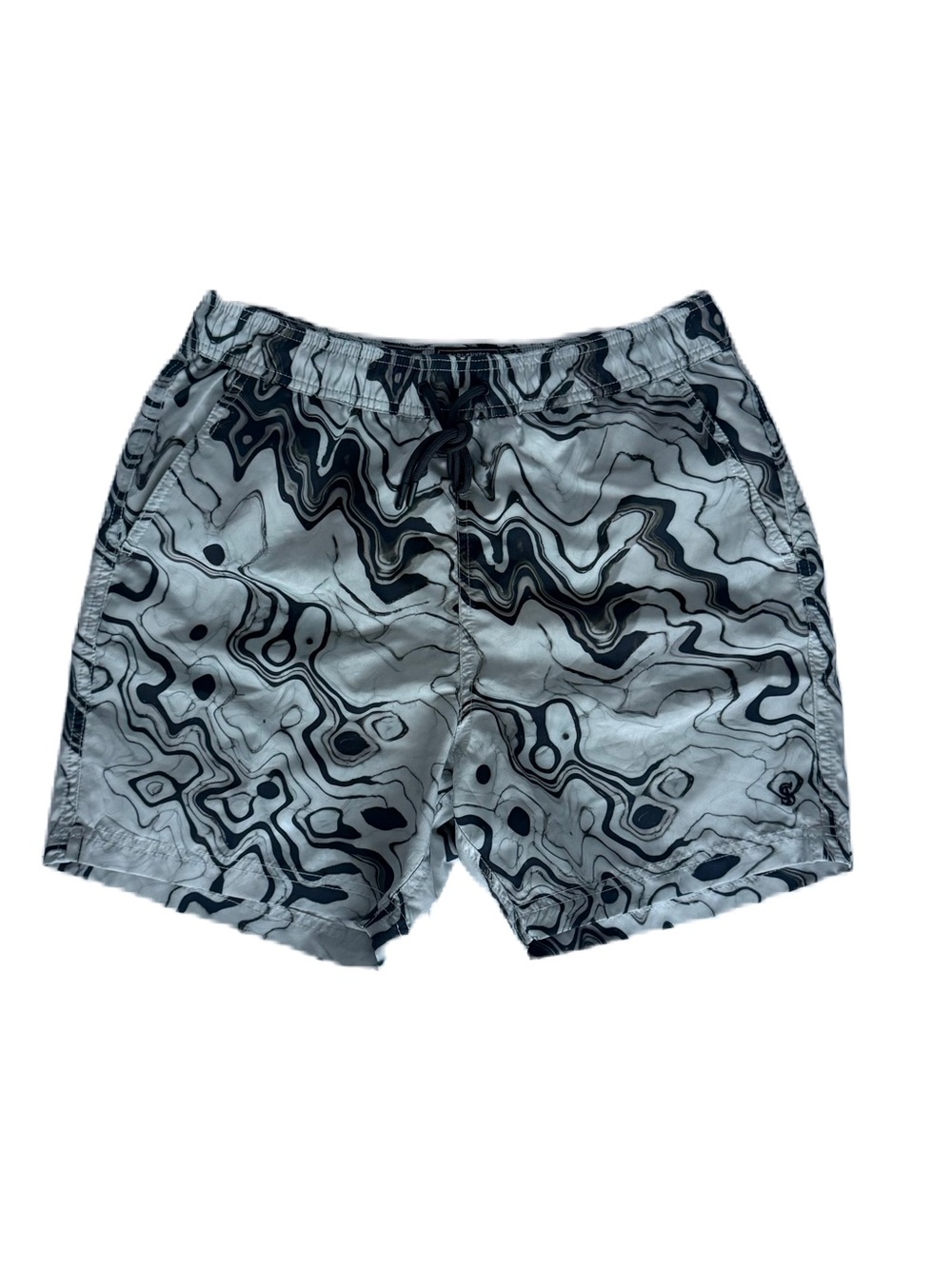 Todd Snyder Marble Montauk Swim Short NWT White